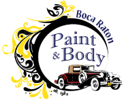 Boca Raton Paint & Body Logo